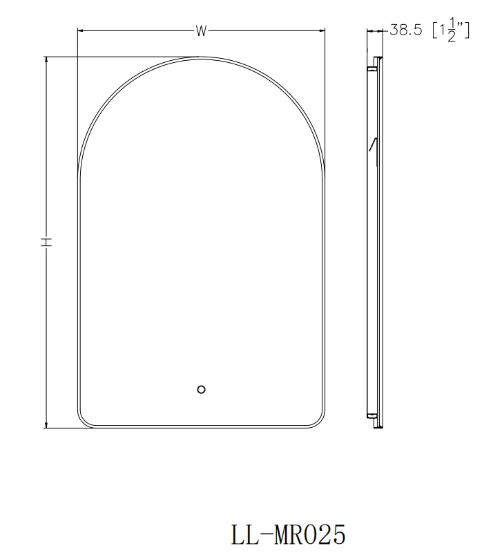 LL-MR025 Drawing